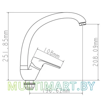 Смеситель Econoce EC0283BL картинка 2